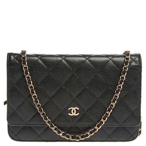 chanel quilted leather clutch|Chanel black clutch.